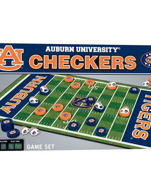 Load image into Gallery viewer, Auburn Tigers Checkers Board Game by MasterPieces Puzzle Company INC
