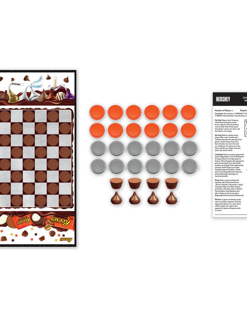 Load image into Gallery viewer, Hershey's Kisses vs Reese's Checkers Board Game by MasterPieces Puzzle Company INC
