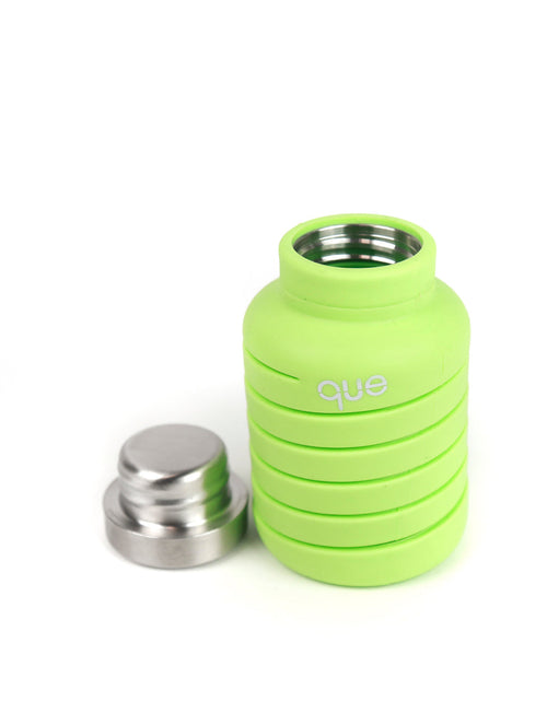 Load image into Gallery viewer, The Collapsible Water Bottle by que Bottle
