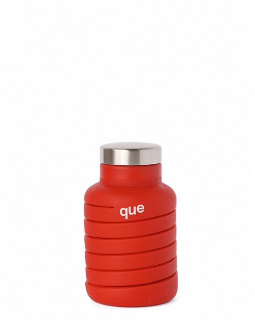 Load image into Gallery viewer, The Collapsible Water Bottle by que Bottle
