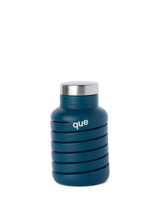 Load image into Gallery viewer, The Collapsible Water Bottle by que Bottle
