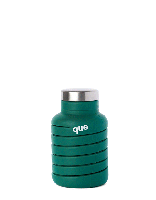 Load image into Gallery viewer, The Collapsible Water Bottle by que Bottle
