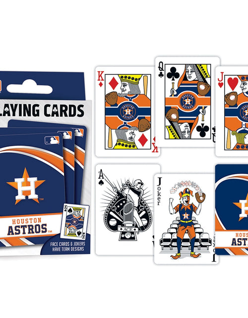 Load image into Gallery viewer, Houston Astros Playing Cards - 54 Card Deck by MasterPieces Puzzle Company INC
