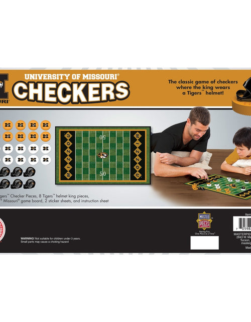 Load image into Gallery viewer, Missouri Tigers Checkers by MasterPieces Puzzle Company INC
