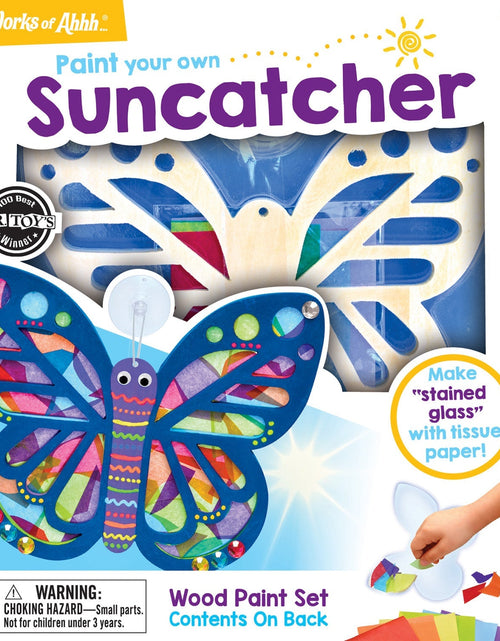 Load image into Gallery viewer, Suncatcher Wood Craft &amp; Paint Kit by MasterPieces Puzzle Company INC
