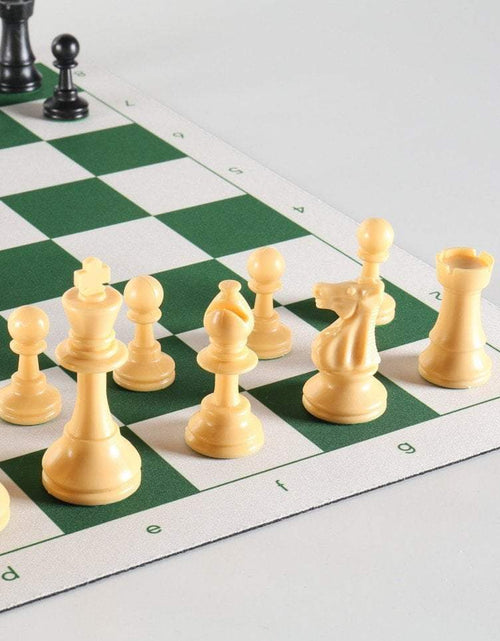 Load image into Gallery viewer, Quality Club Chess Set on Flex Pad Board by Chess House

