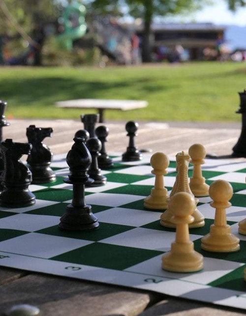 Load image into Gallery viewer, Quality Club Chess Set on Flex Pad Board by Chess House

