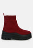 Burgundy-Black