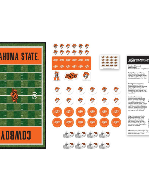 Load image into Gallery viewer, Oklahoma State Cowboys Checkers Board Game by MasterPieces Puzzle Company INC
