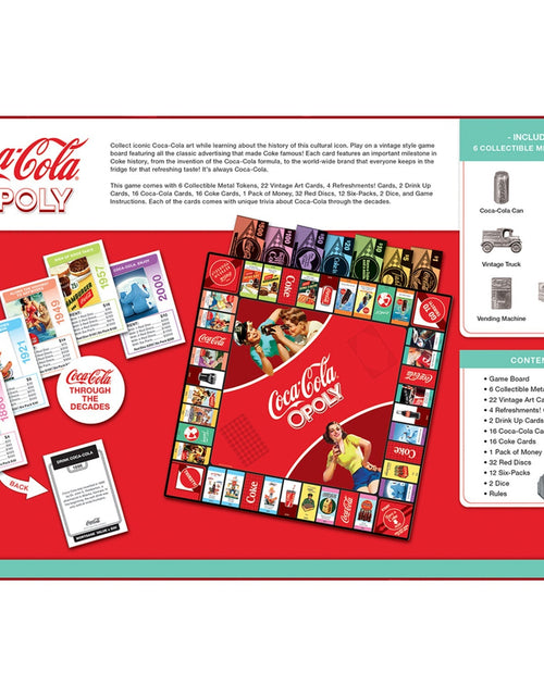 Load image into Gallery viewer, Coca-Cola Opoly by MasterPieces Puzzle Company INC
