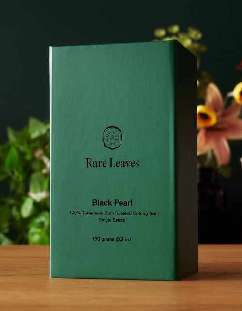 Load image into Gallery viewer, Rare Leaves Black Pearl - Single Estate Taiwanese Dark Roasted Oolong Tea
