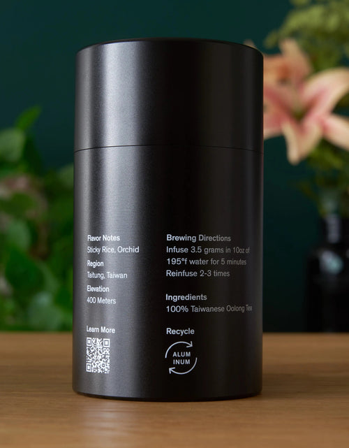 Load image into Gallery viewer, Rare Leaves Black Pearl - Single Estate Taiwanese Dark Roasted Oolong Tea
