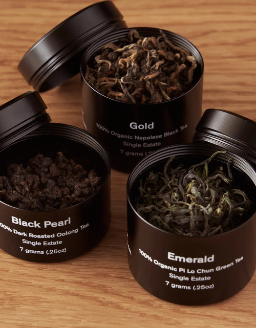 Load image into Gallery viewer, Rare Leaves Single Origin Tea Mini Tin Sampler
