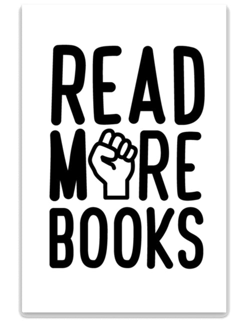 Load image into Gallery viewer, Read More Books Sticker by Kind Cotton
