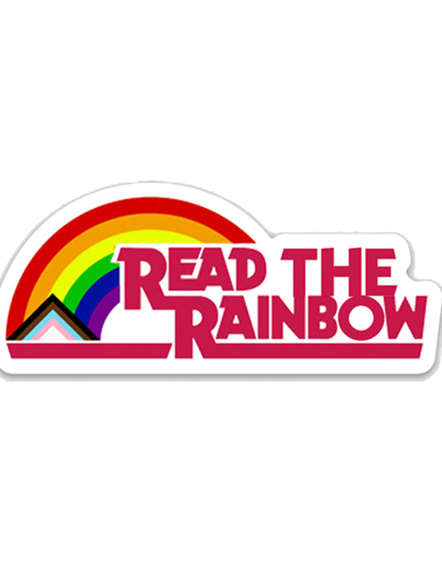 Load image into Gallery viewer, Read the Rainbow Sticker by Kind Cotton
