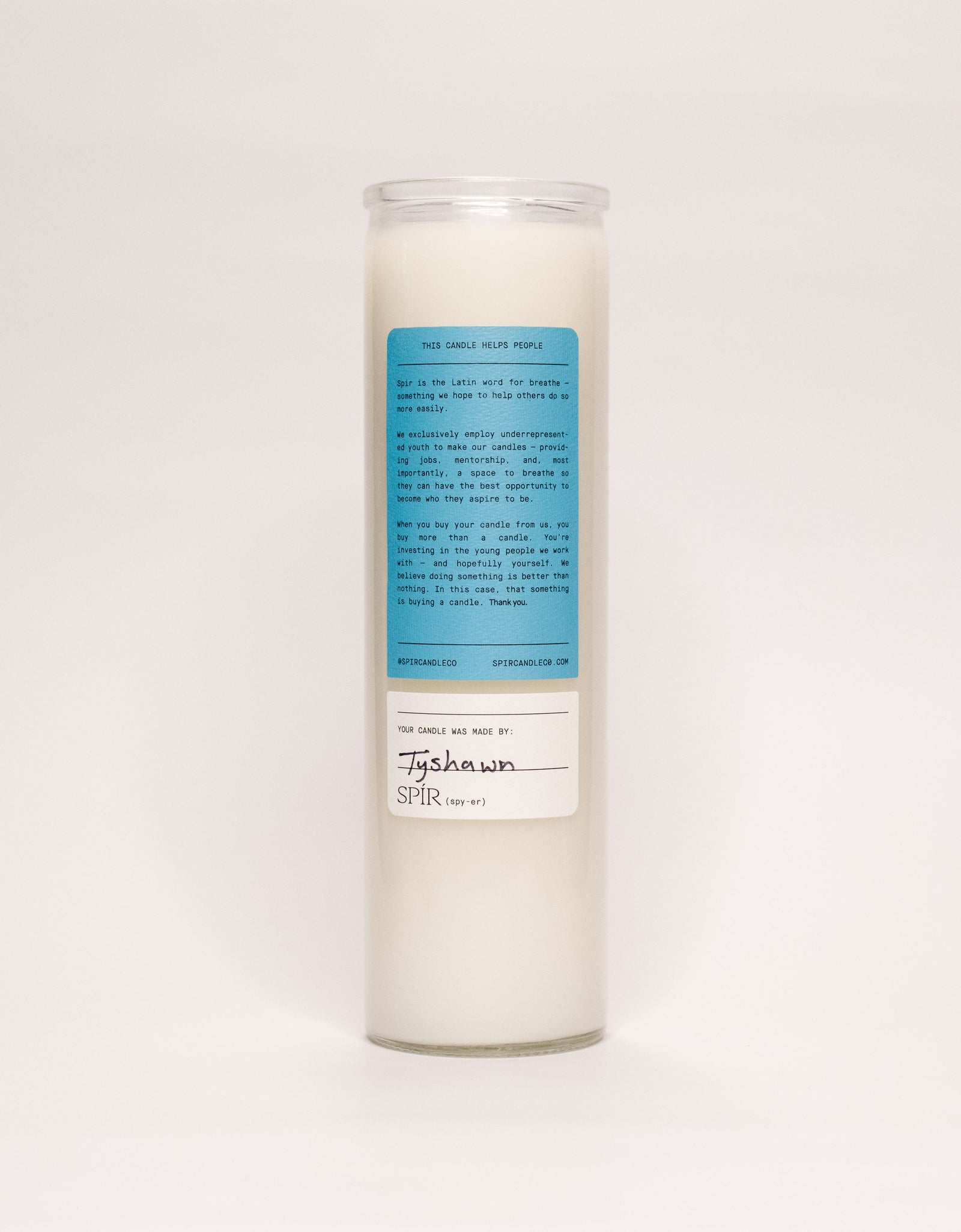Reflect – 14 oz Candle by Spír Candle Co.