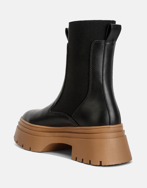 Load image into Gallery viewer, ronin high top chunky chelsea boots by London Rag

