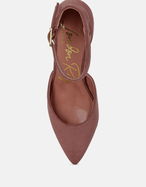 Load image into Gallery viewer, rory metallic sling detail block heel sandals by London Rag
