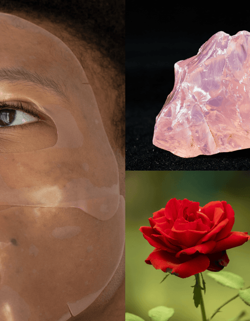 Load image into Gallery viewer, Rose Quartz Luxurious Hydrogel Face Mask by ZAQ Skin &amp; Body
