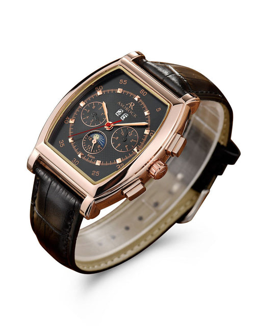 Load image into Gallery viewer, Rosegold/Black Ambassador (RESTOCK PRE-ORDER) by ASOROCK WATCHES
