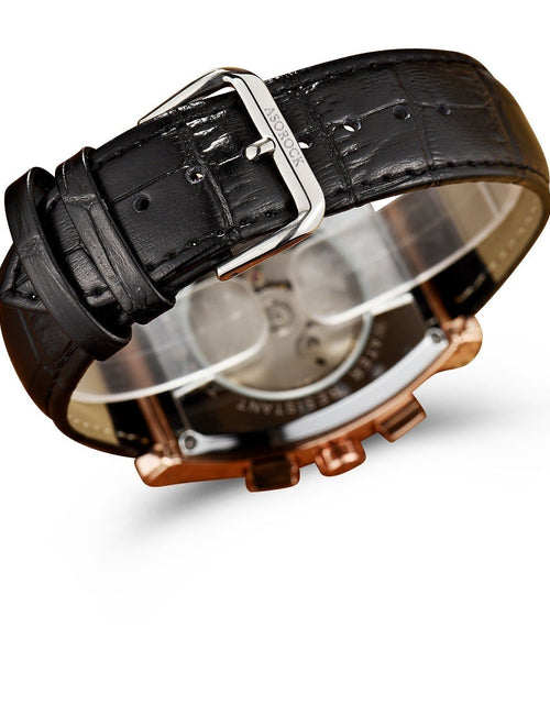 Load image into Gallery viewer, Rosegold/Black Ambassador (RESTOCK PRE-ORDER) by ASOROCK WATCHES
