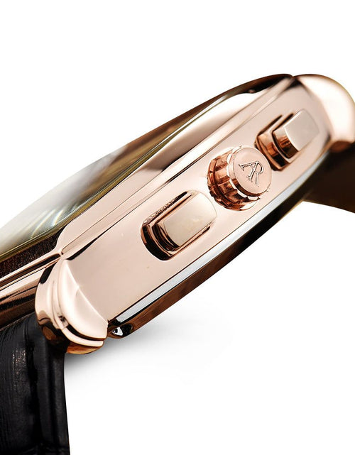 Load image into Gallery viewer, Rosegold/Black Ambassador (RESTOCK PRE-ORDER) by ASOROCK WATCHES
