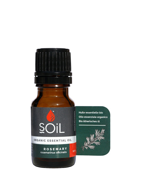 Load image into Gallery viewer, Organic Rosemary Essential Oil (Rosemarinus Officinalis) 10ml by SOiL Organic Aromatherapy and Skincare
