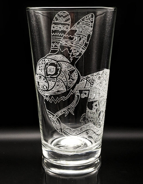 Load image into Gallery viewer, MYSTIC ANIMAL Pint Glasses by LumEngrave
