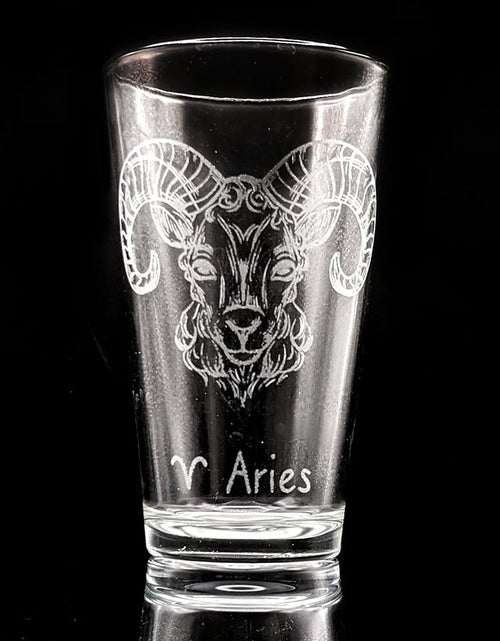 Load image into Gallery viewer, ZODIAC Pint Glasses by LumEngrave
