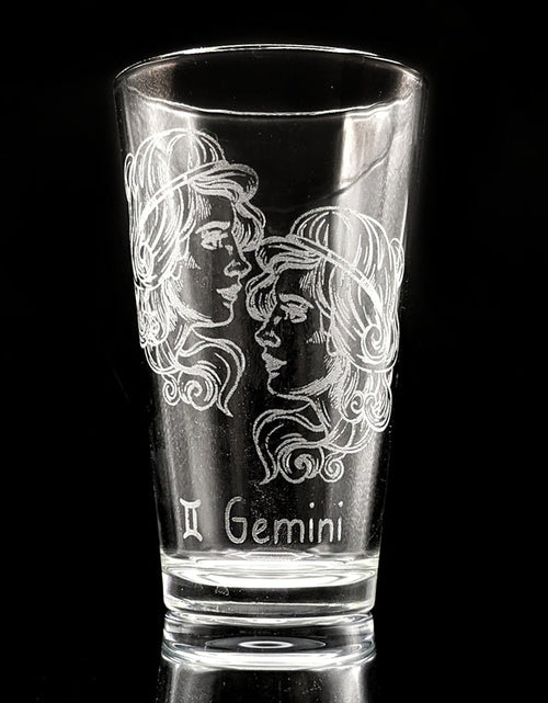 Load image into Gallery viewer, ZODIAC Pint Glasses by LumEngrave
