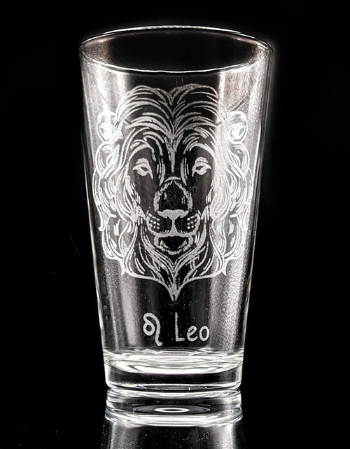 Load image into Gallery viewer, ZODIAC Pint Glasses by LumEngrave
