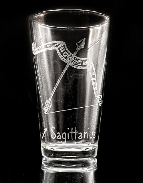 Load image into Gallery viewer, ZODIAC Pint Glasses by LumEngrave
