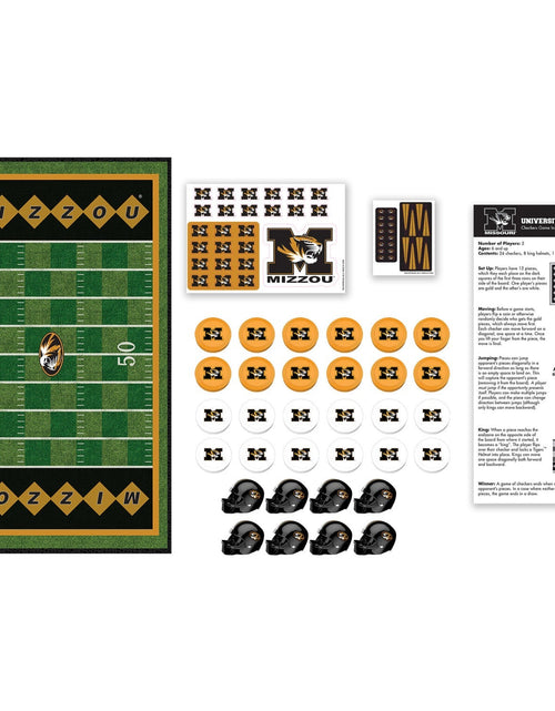 Load image into Gallery viewer, Missouri Tigers Checkers by MasterPieces Puzzle Company INC
