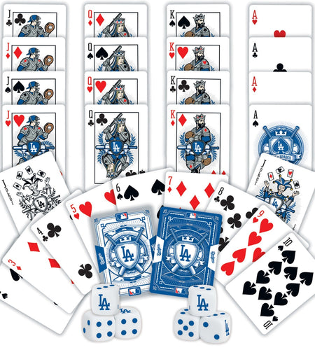 Los Angeles Dodgers - 2-Pack Playing Cards & Dice Set by MasterPieces Puzzle Company INC