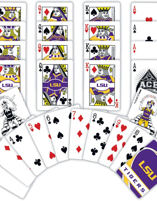 Load image into Gallery viewer, LSU Tigers Playing Cards - 54 Card Deck by MasterPieces Puzzle Company INC
