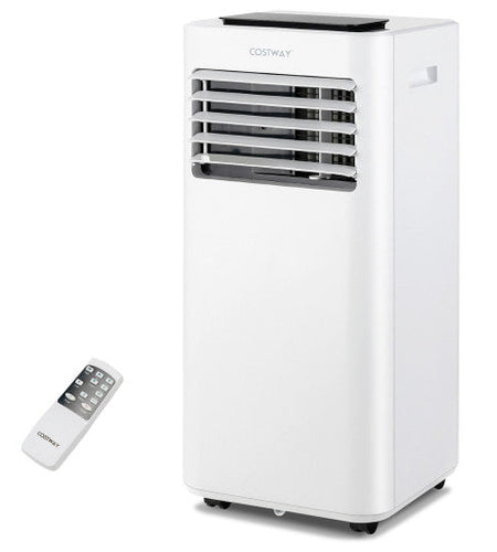 10000 BTU Portable Air Conditioner with Sleep Mode-White