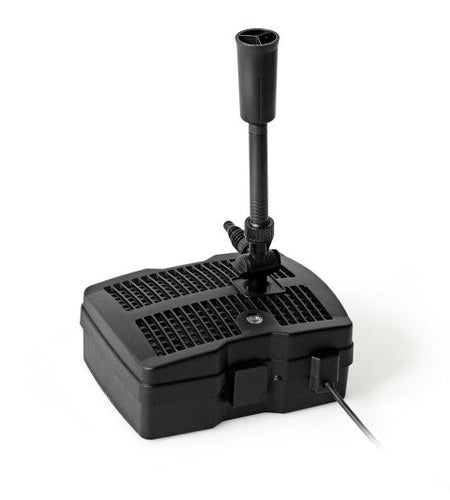 All-in-One 660 GPH Pond Filter Pump with Sterilizer and Fountain Jet