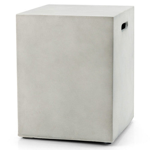 Load image into Gallery viewer, Propane Tank Cover Hideaway Table for Standard 20 Pounds Propane Tank-Gray
