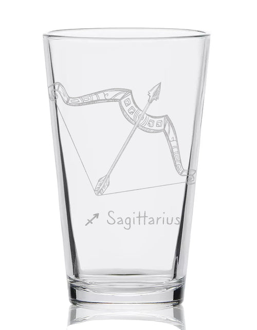 Load image into Gallery viewer, ZODIAC Pint Glasses by LumEngrave
