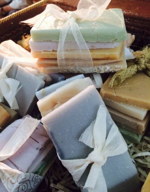 Load image into Gallery viewer, Sample Soap Pack of Organic Handmade Soap by Sweet Harvest Farms
