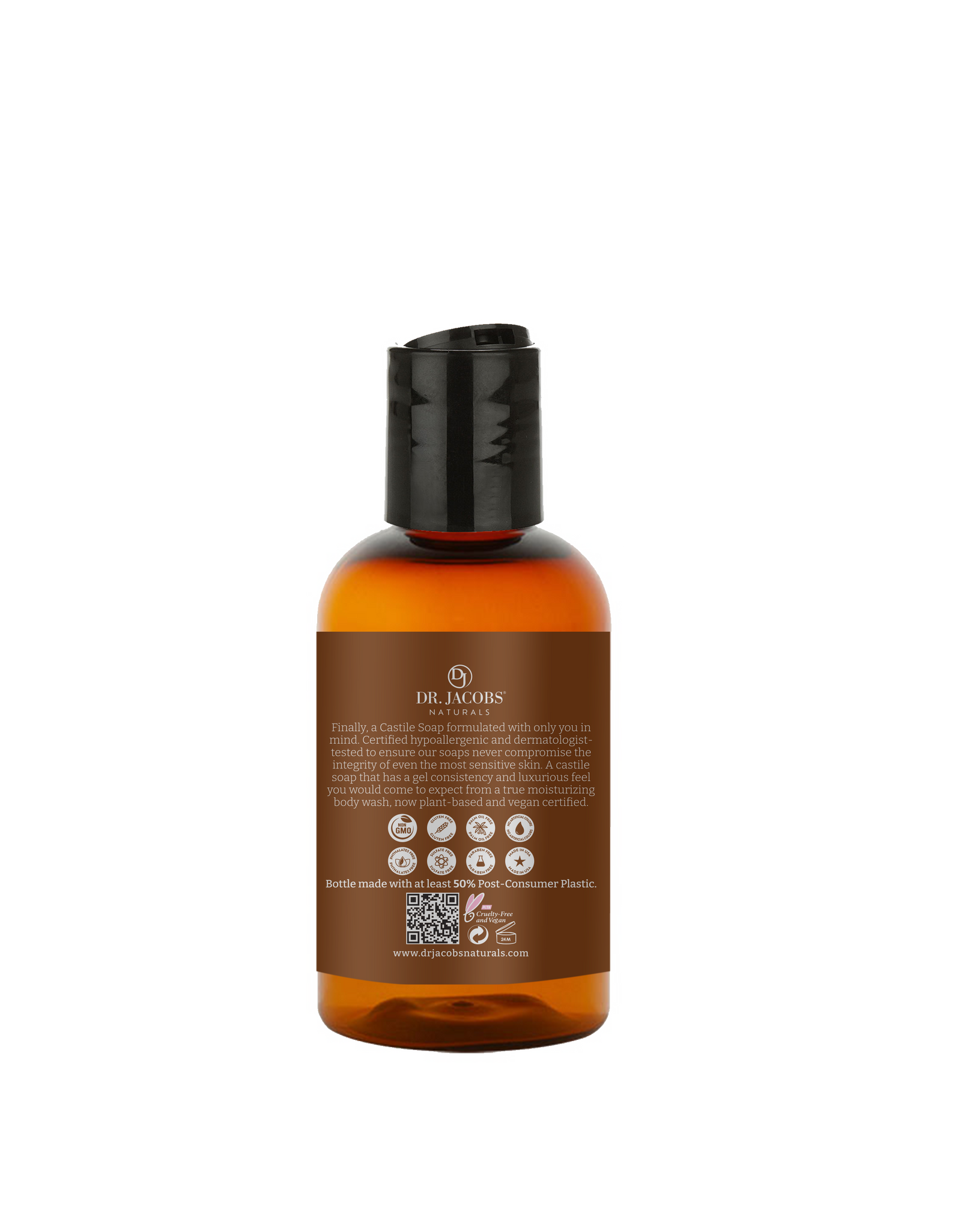 Sandalwood Castile Body Wash by Dr. Jacobs Naturals