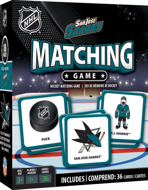 Load image into Gallery viewer, San Jose Sharks Matching Game by MasterPieces Puzzle Company INC
