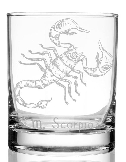 Load image into Gallery viewer, ZODIAC Whiskey Glasses by LumEngrave
