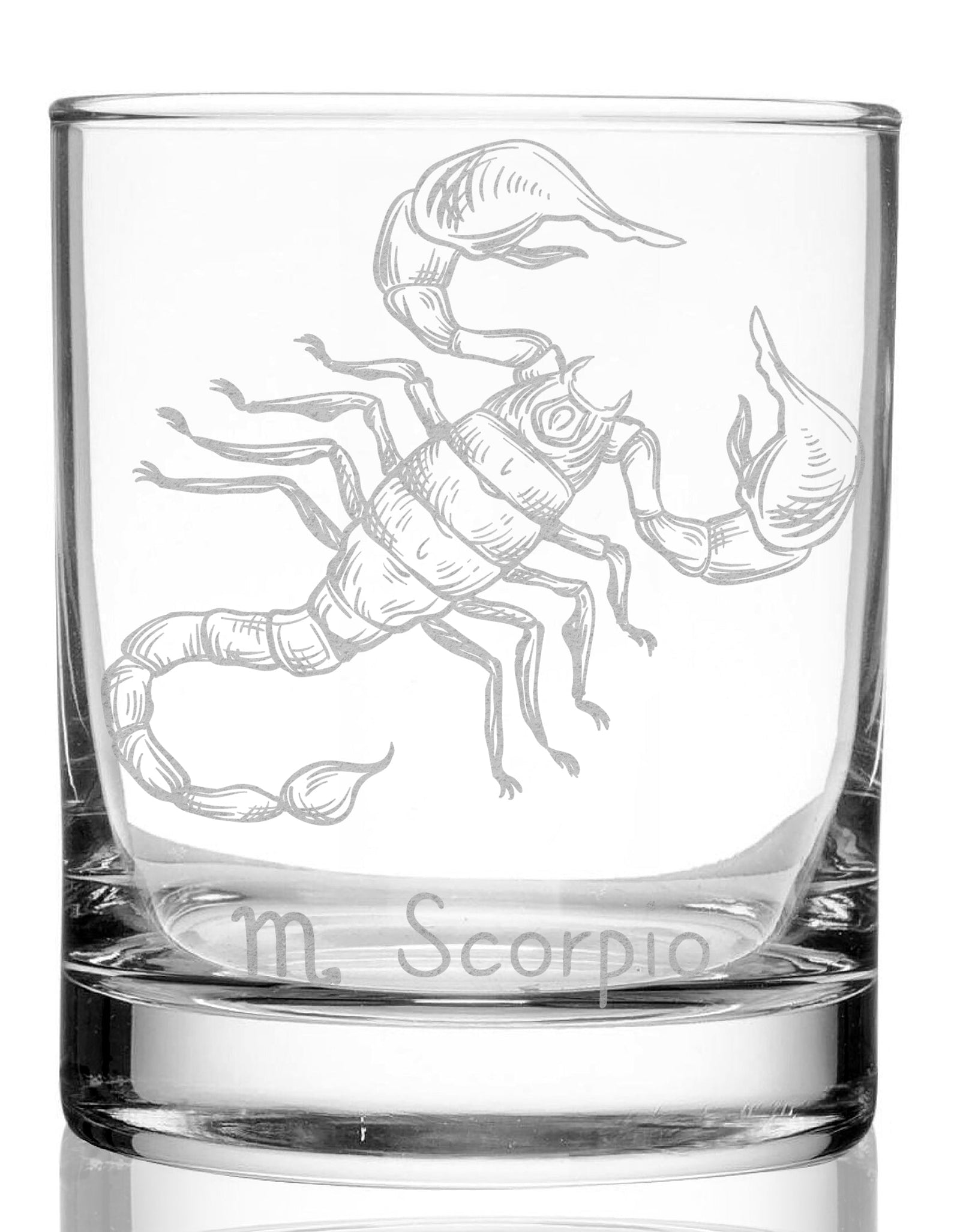 ZODIAC Whiskey Glasses by LumEngrave