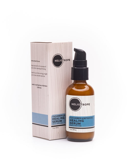 Load image into Gallery viewer, Cucumber &amp; Botanical Healing Serum by Heliotrope San Francisco
