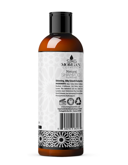 Load image into Gallery viewer, Argan Sulfate Free Shampoo Lavender 8 oz by Morgan Cosmetics
