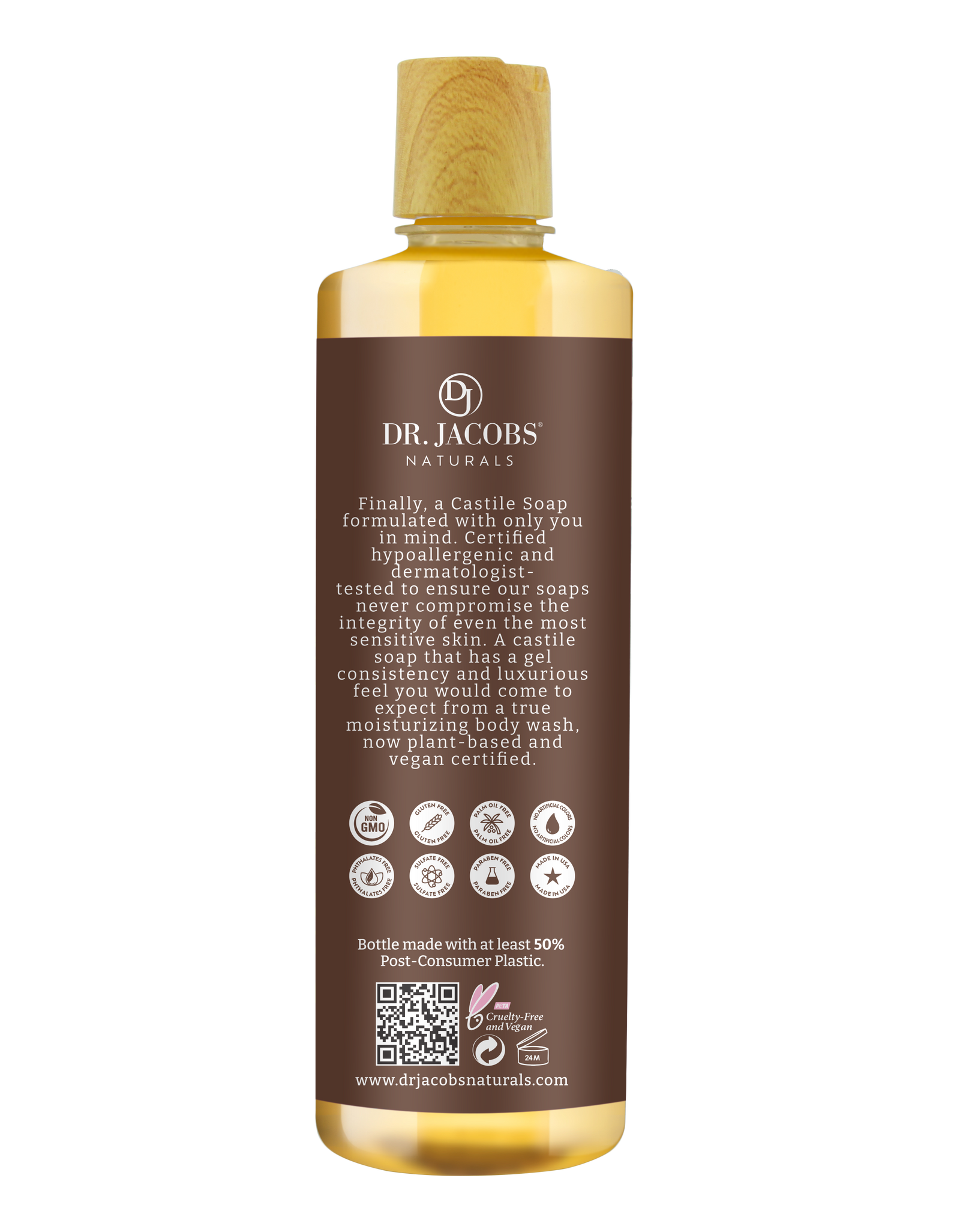 Shea Butter Castile Body Wash by Dr. Jacobs Naturals