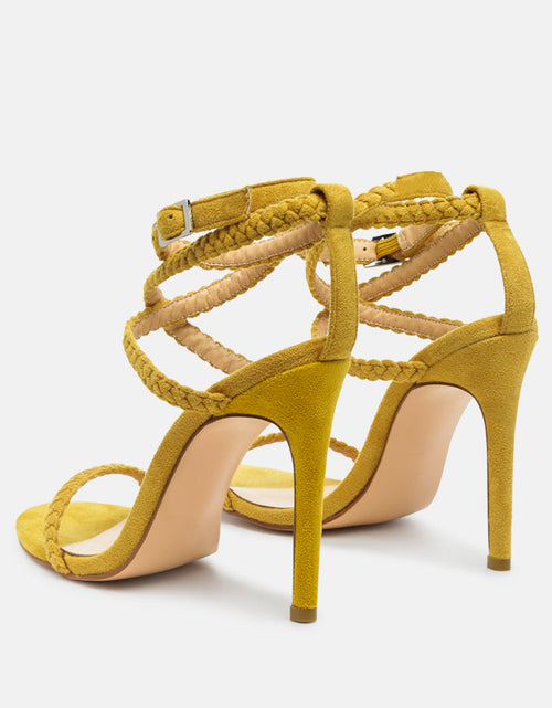 Load image into Gallery viewer, sherri ankle braided strap high heel sandals by London Rag
