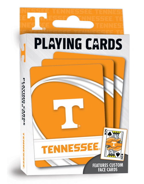 Load image into Gallery viewer, Tennessee Volunteers Playing Cards - 54 Card Deck by MasterPieces Puzzle Company INC
