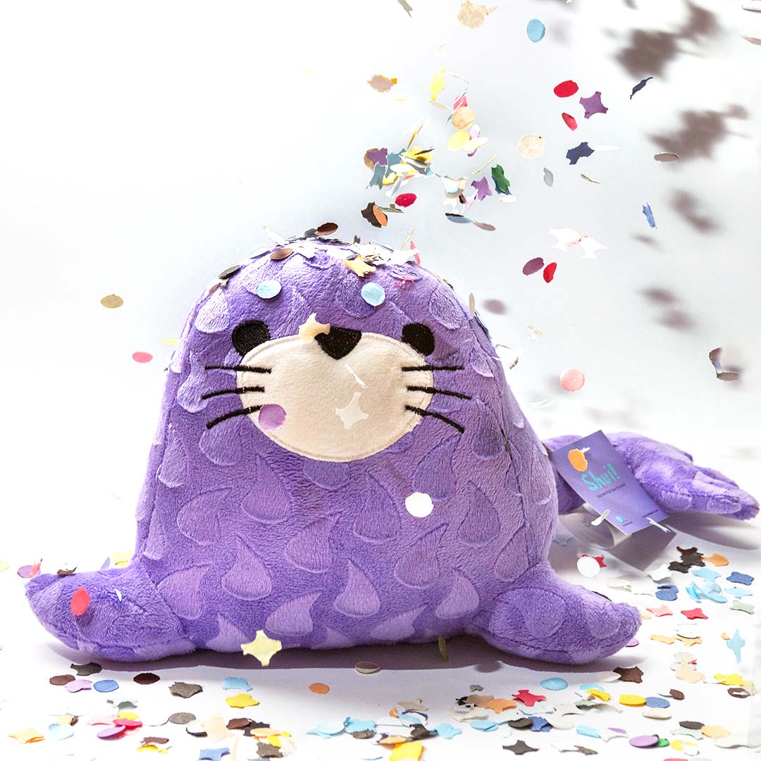 Shui, Spotted Seal Plush Toy by Worldwide Buddies